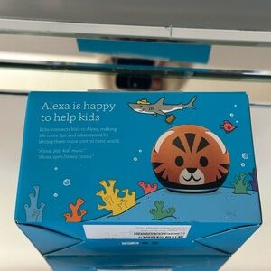 Amazon Echo Dot Kids Edition - Choose Tiger or Panda Design